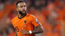 Memphis Depay tercatat telah menyumbangkan 12 gol untuk Belanda dalam Kualifikasi Piala Dunia 2022. Hingga saat ini, Depay tercatat mampu mengoleksi total 37 gol bersama Skuat De Oranje. Skuat De Oranje tak mengalami kendala yang berarti untuk lolos dari kualifikasi. (AFP/ANP/Maurice Van Steen)