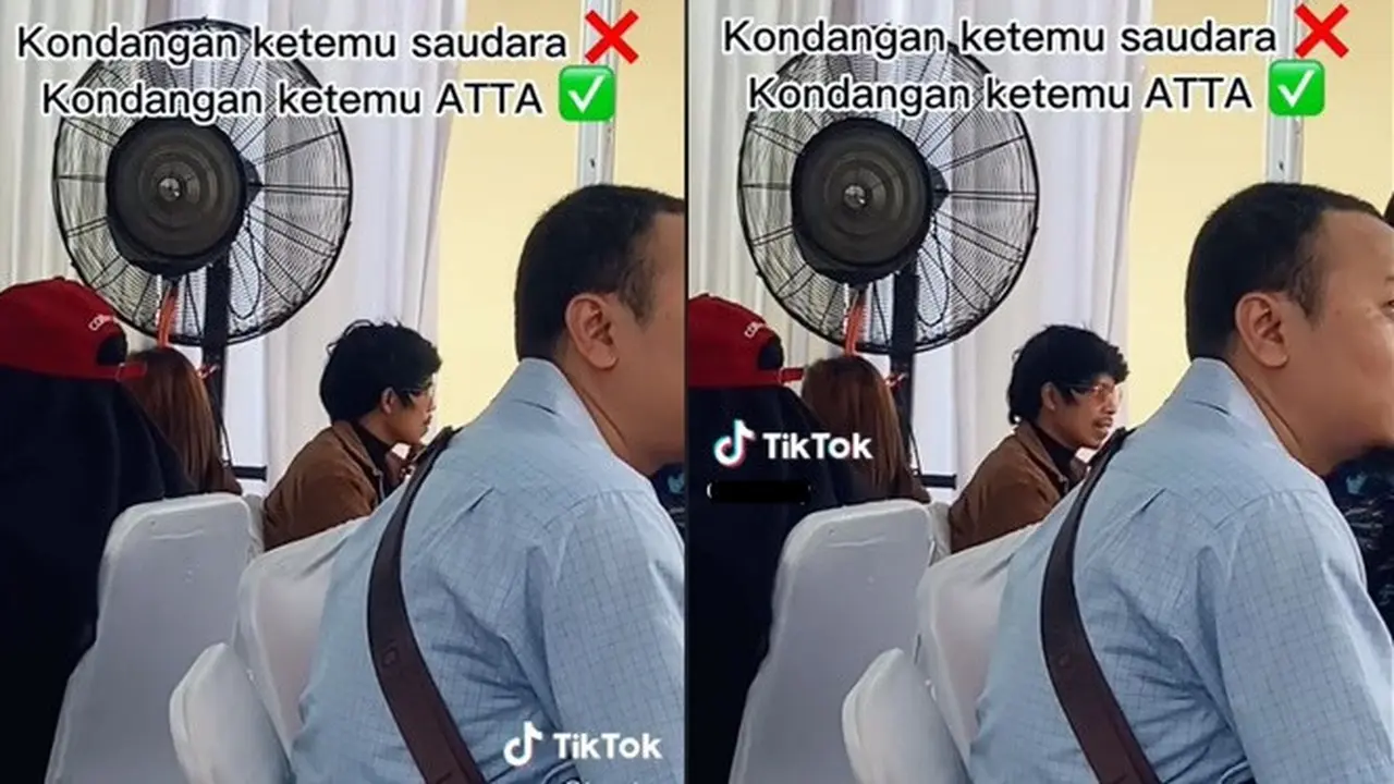 Viral Video Wanita Ketemu Atta Halilintar di Kondangan, Netizen: Mirip Banget