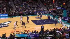 Berita video game recap NBA 2017-2018 antara Golden State Warriors melawan Charlotte Hornets dengan skor 126-113.