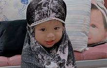 Potret Lucu Ameena Anak Atta Halilintar dan Aurel Belajar Salat, Gemesin Banget!