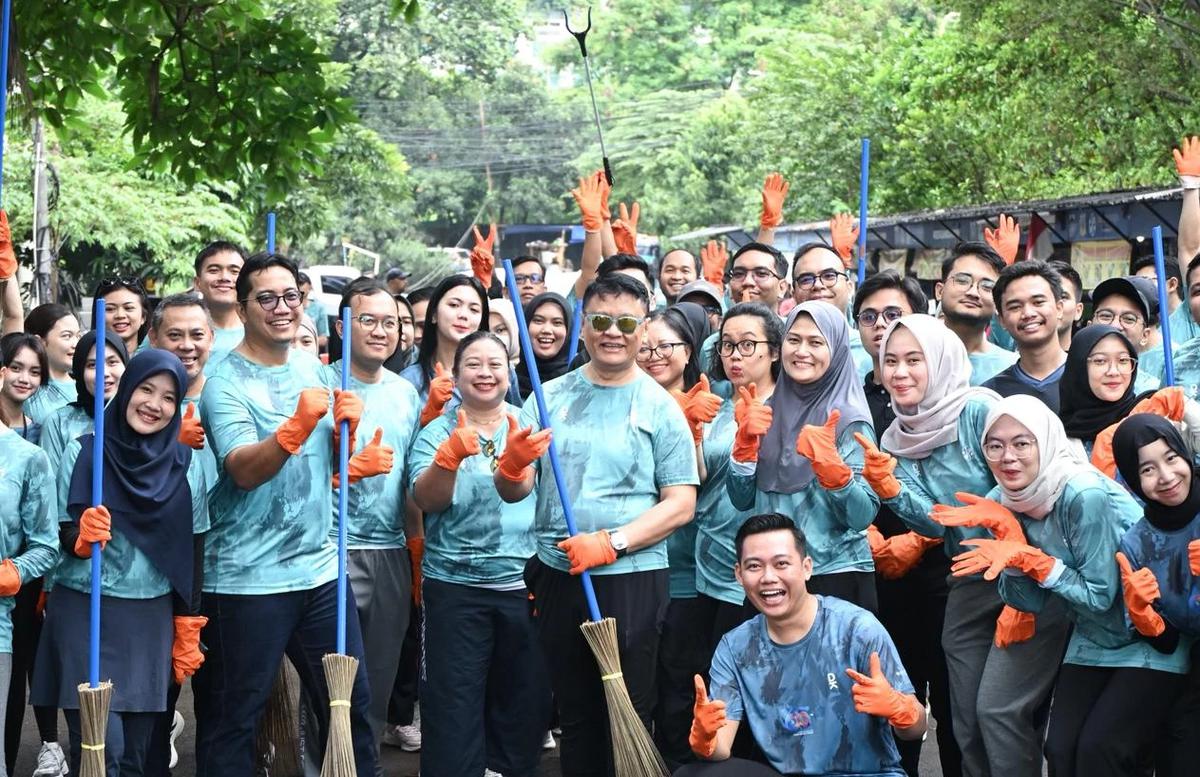 Jasa Raharja Gelar Aksi Nasional Glow Up Lingkungan: Bersih Itu Keren!