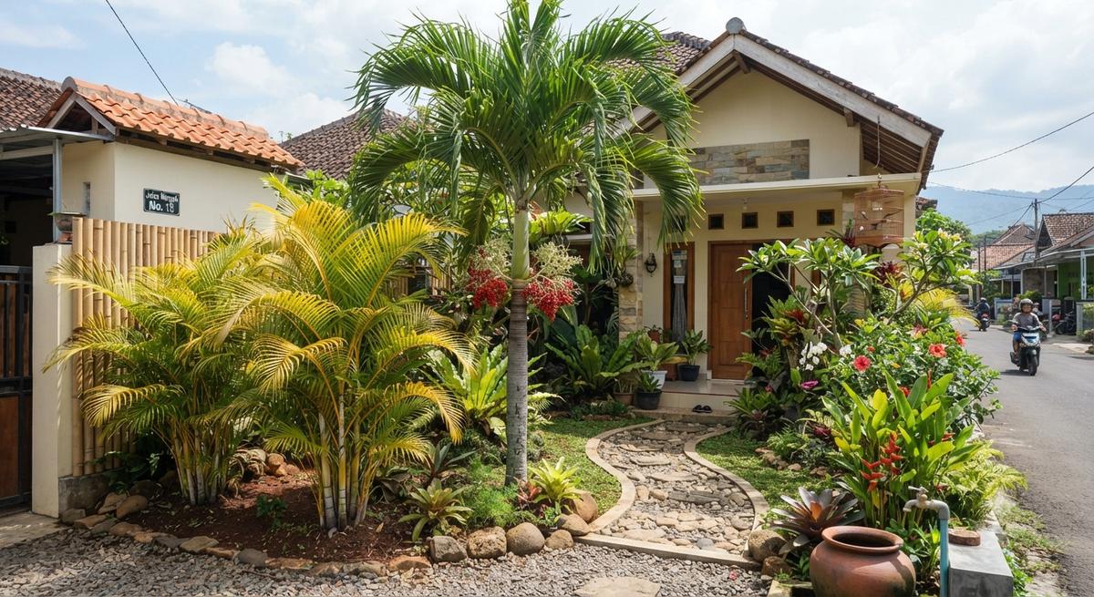 Tanaman yang terlihat mirip Palem Kuning dan Palem Putri