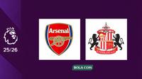 Prediksi Liga Inggris Arsenal Vs Sunderland. (Bola.com/Wiwig Prayugi)