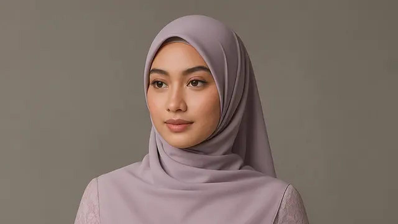 7 Model Long Dress Brokat Menutup Dada, Elegan dan Syar'i untuk Gaya Hijab 2025