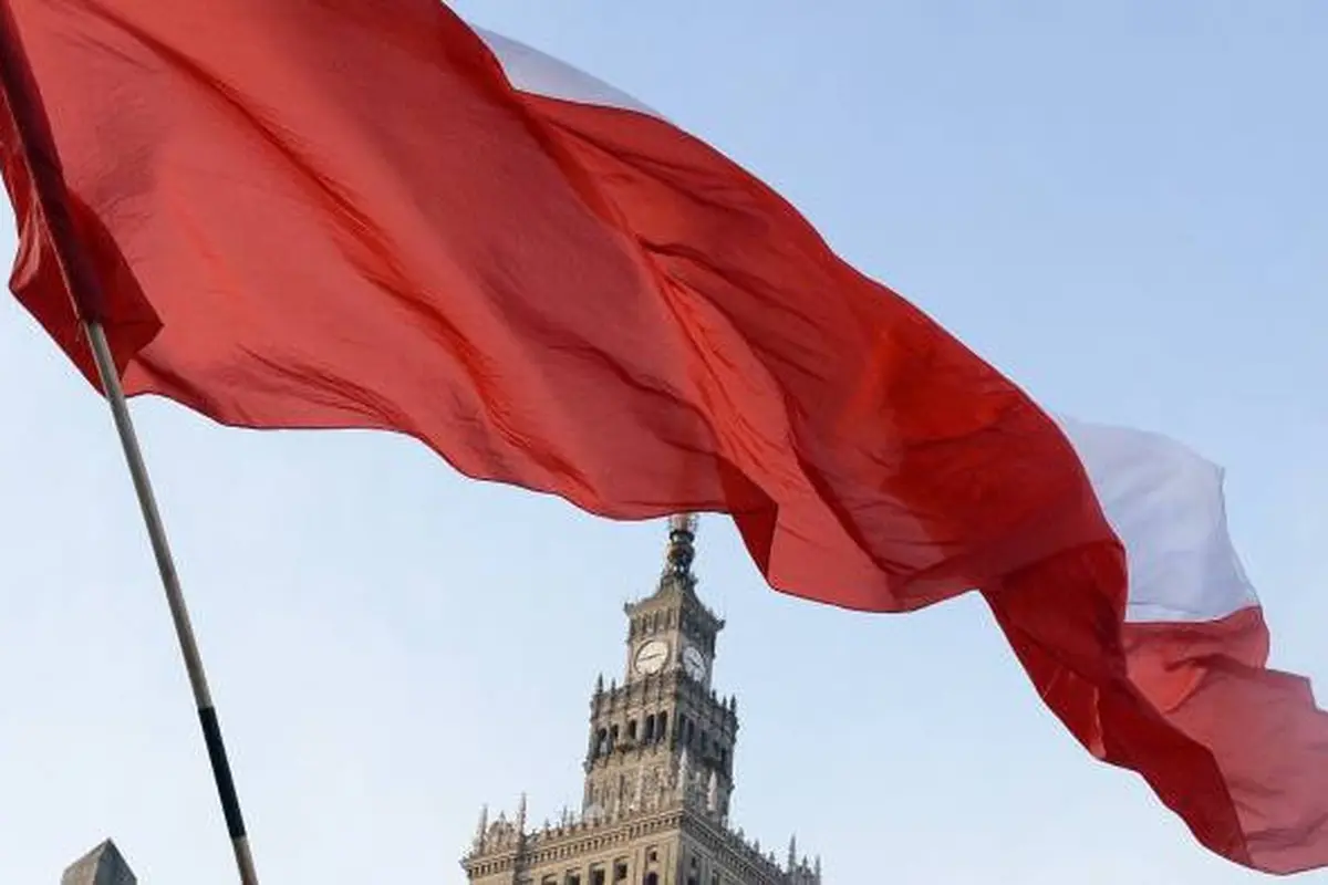 Ilustrasi bendera Polandia (AFP)
