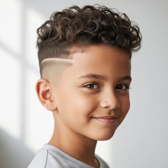 Curly Undercut