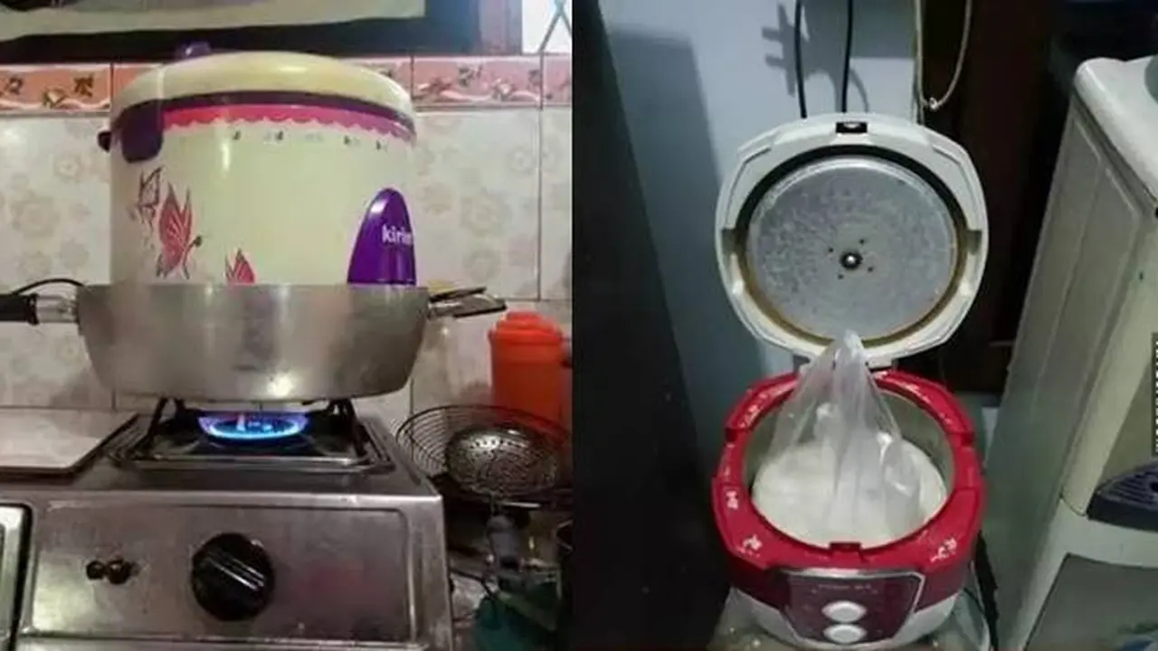 7 Potret Nyeleneh Orang Gagal Masak Nasi Ini Bikin Geleng Kepala