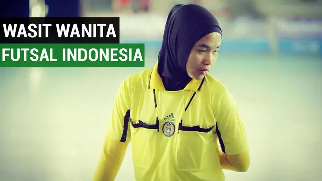 Berita video mengenai kiprah wanita Indonesia bernama Tita Puspita Sari yang ditunjuk menjadi wasit cabang Futsal di Asian Indoor Games 2017