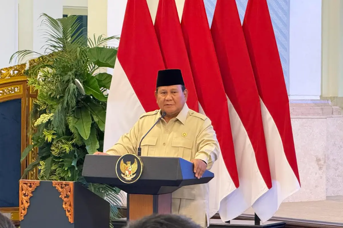Prabowo Beri Sambutan di Depan Para Atlet RI yang Bertarung di SEA Games-33