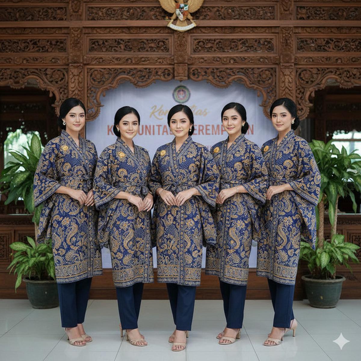 7 Model Tunik Batik Seragam untuk Acara Komunitas Perempuan, Tampilan Serasi dan Anggun