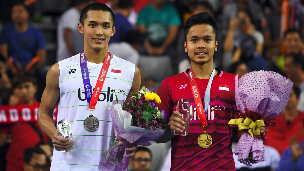 Anthony Sinisuka Ginting, Jonatan Christie