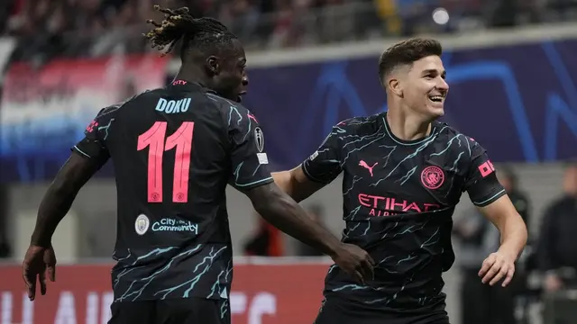RB Leipzig vs Manchester City, Liga Champions