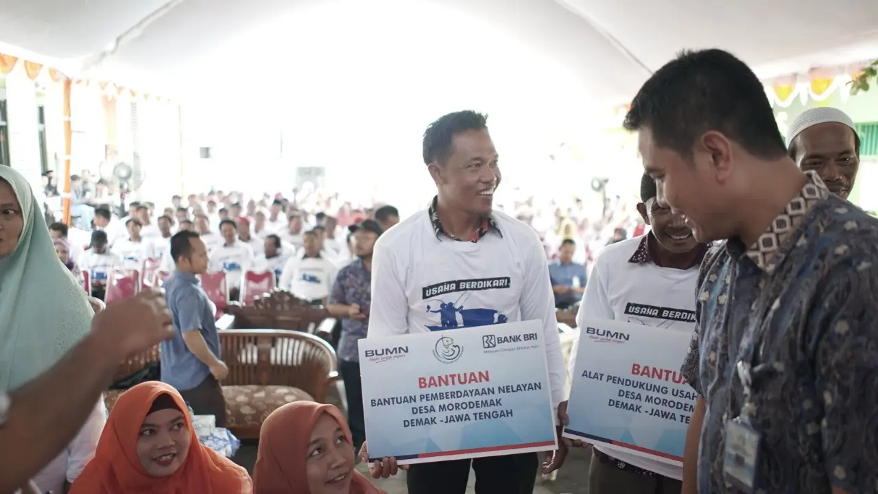Tingkatkan Produksi Nelayan BRI bersama KKP Dorong Literasi Keuangan