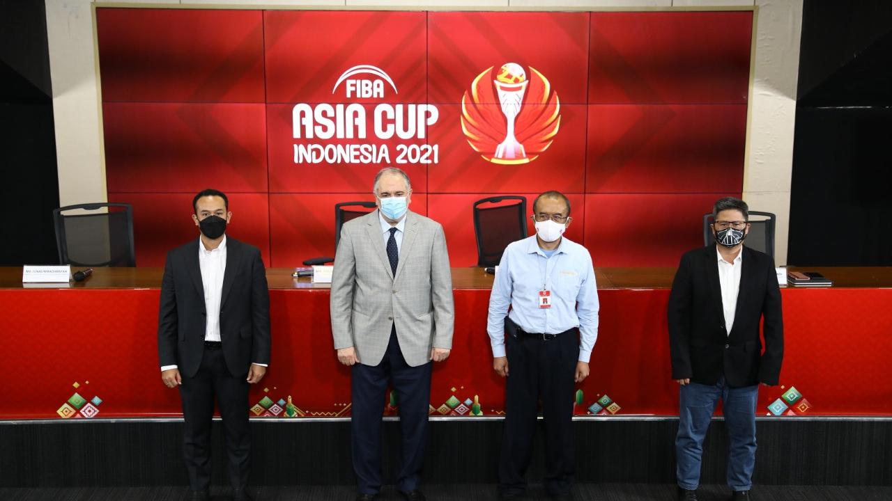 Logo Piala Asia Basket 2021 Dihiasai Corak Batik