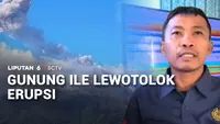 Gunung Ile Lewotolok Erupsi, 11 Desa di Lembata Terdampak Abu Vulkanik