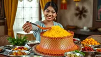 Resep Nasi Kuning untuk 30 Orang, Hidangan Istimewa di Berbagai Acara
