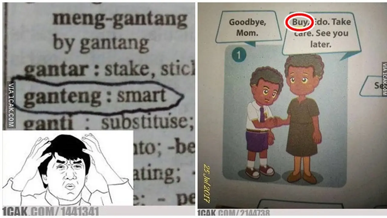 Kesalahan Tulisan Bahasa Inggris di Buku Anak-anak Ini Bikin Senyum-senyum