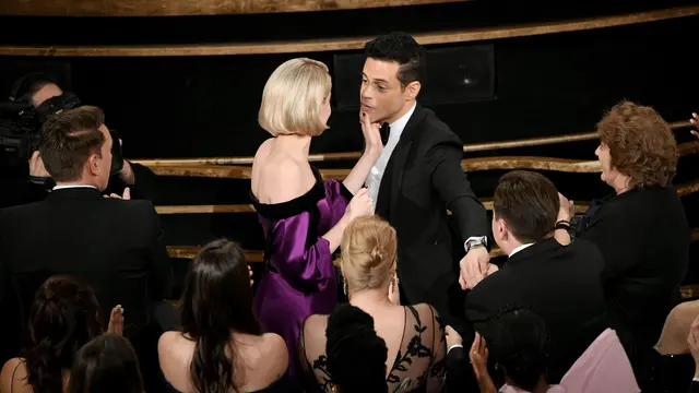 [Fimela] Rami Malek dan Lucy Boynton