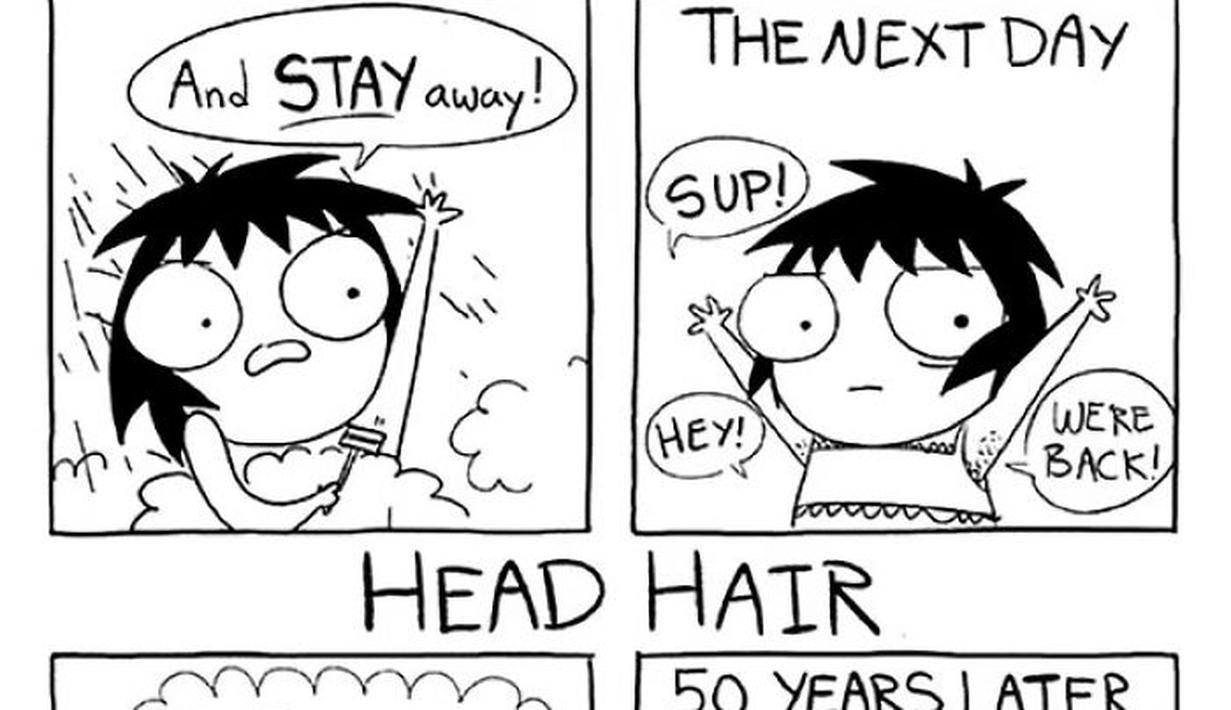 Komik Lucu Berbagai Masalah Rambut Yang Cuma Bisa Dipahami Wanita