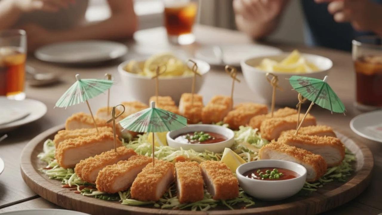 Ilustrasi Chicken Katsu Mini