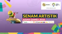 Senam Artistik Asian Games 2018 (Bola.com/Adreanus Titus)