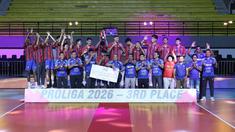 Surabaya Samator akhirnya memastikan diri sebagai peringkat ketiga putra Proliga 2026. Dalam laga penentu atau leg ketiga yang berlangsung di GOR Amongrogo, Yogyakarta, Kamis (23/4/2026) malam, tim asuhan Rodolfo Sanchez sukses menumbangkan Jakarta Garuda Jaya 3-0 (25-19, 25-17, 25-20). (Dok. PBVSI)