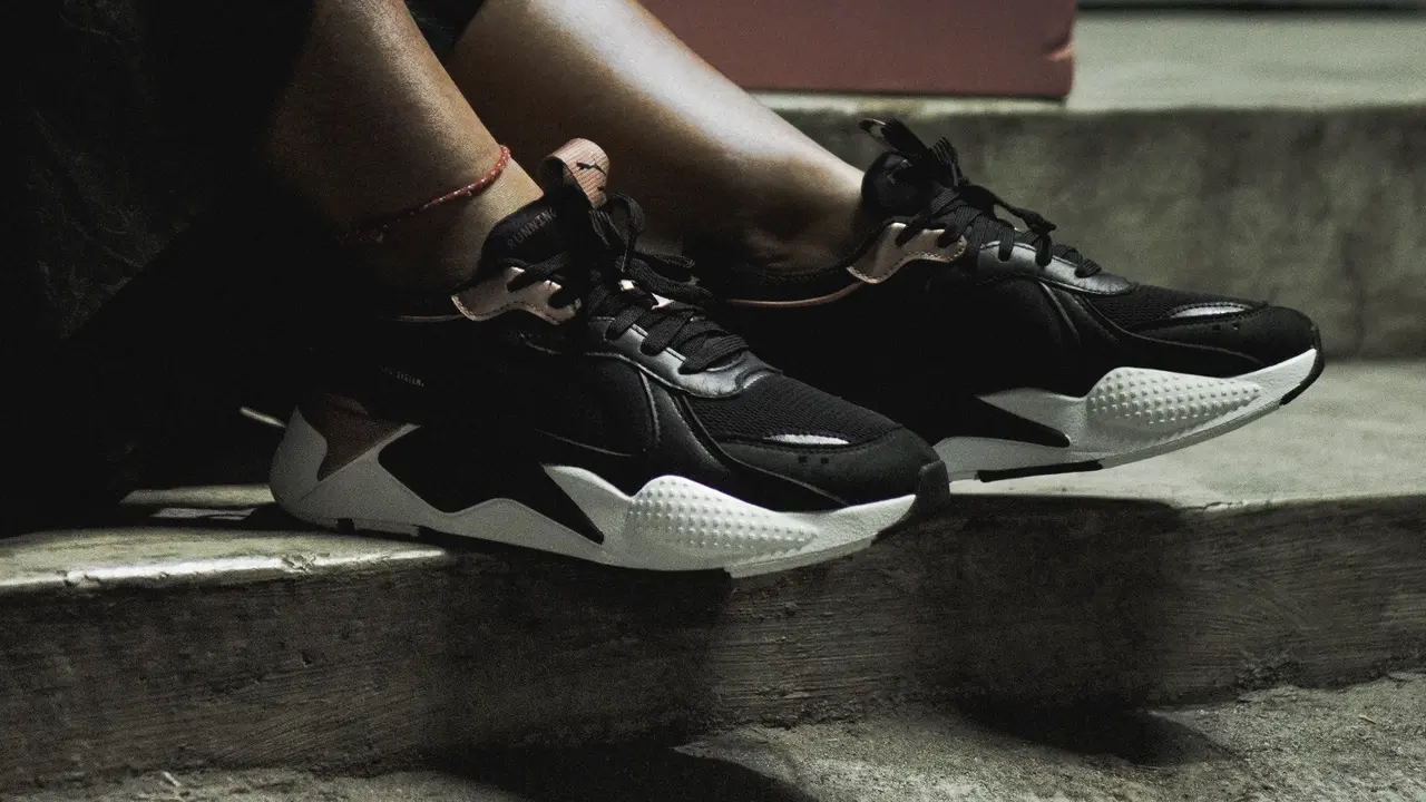Perpaduan Tampilan Feminin dan Sporty dengan Puma RS-X Trophy Rose Gold
