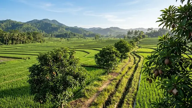 Pohon Buah yang Cocok Ditanam di Pematang Sawah