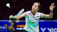 Tunggal putri Indonesia Putri Kusuma Wardani lolos ke babak 16 besar Korea Open 2025.&nbsp;Putri KW menang atas wakil India&nbsp;Anupama Upadhyaya dari India di Suwon Gymnasium, Rabu (24/9). (foto: PBSI)&nbsp;