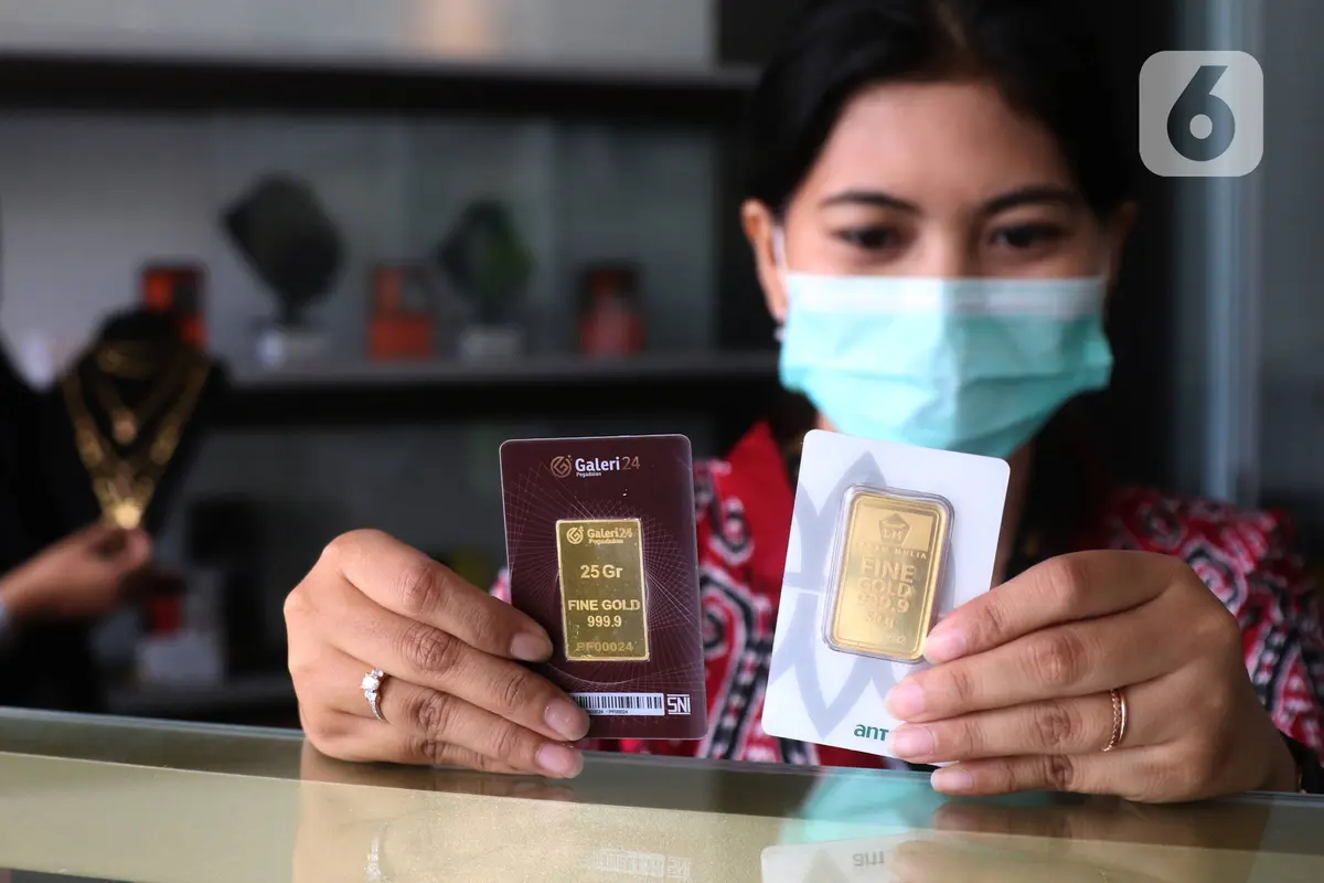 Harga Beli Emas Antam Naik