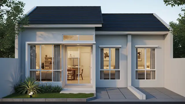 Contoh Rumah Tipe 21 Tapi Punya 2 Kamar/Gemini AI