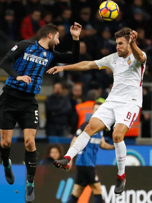 Inter Milan Ditahan Imbang AS Roma