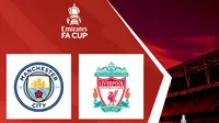 Piala FA - Manchester City Vs Liverpool (Bola.com/Adreanus Titus)