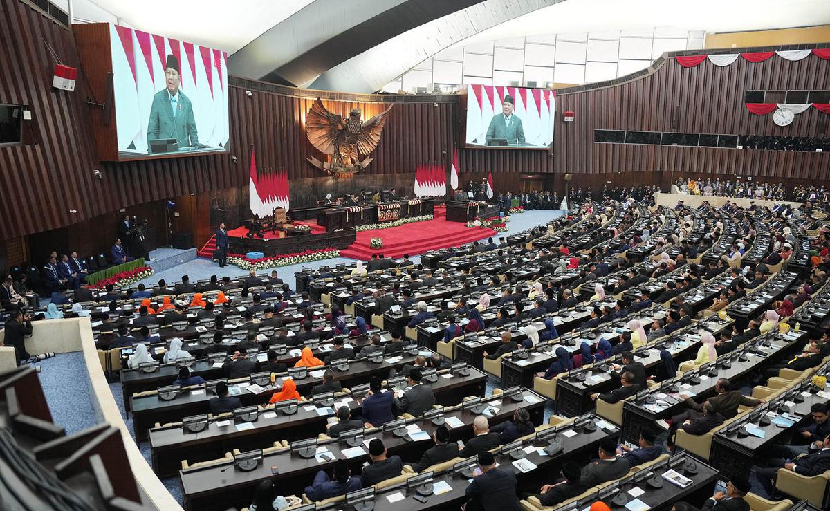 Presiden Prabowo Paparkan Capaian Ekonomi dalam Sidang Tahunan MPR