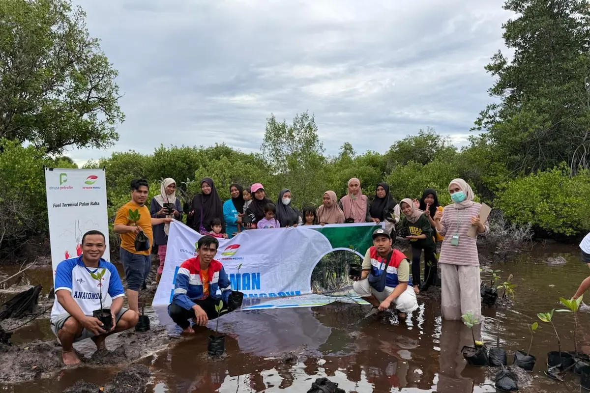 Dukung Net Zero Emission 2060, Elnusa Petrofin Tanam Ribuan Pohon