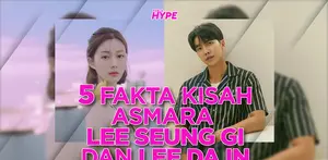 5 Fakta Kisah Asmara Lee Seung Gi dan Lee Da In