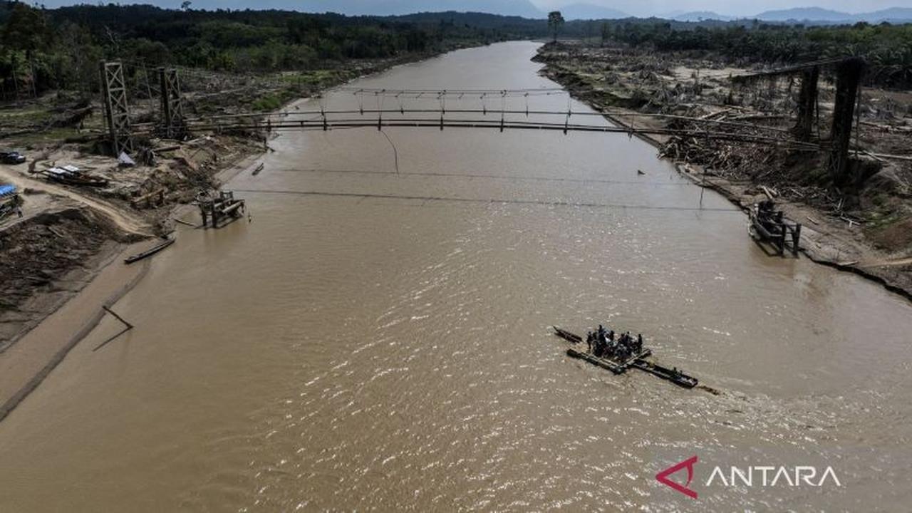 Warga Waspadai Sungai Melebar 30 Meter di Aceh Timur Pascabanjir Bandang