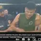 MGS (24) alias Gilang tersangka kasus penikaman terhadap imam musala di&nbsp;Kedoya Utara, Kebon Jeruk, Jakarta Barat. (YouTube Liputan6)