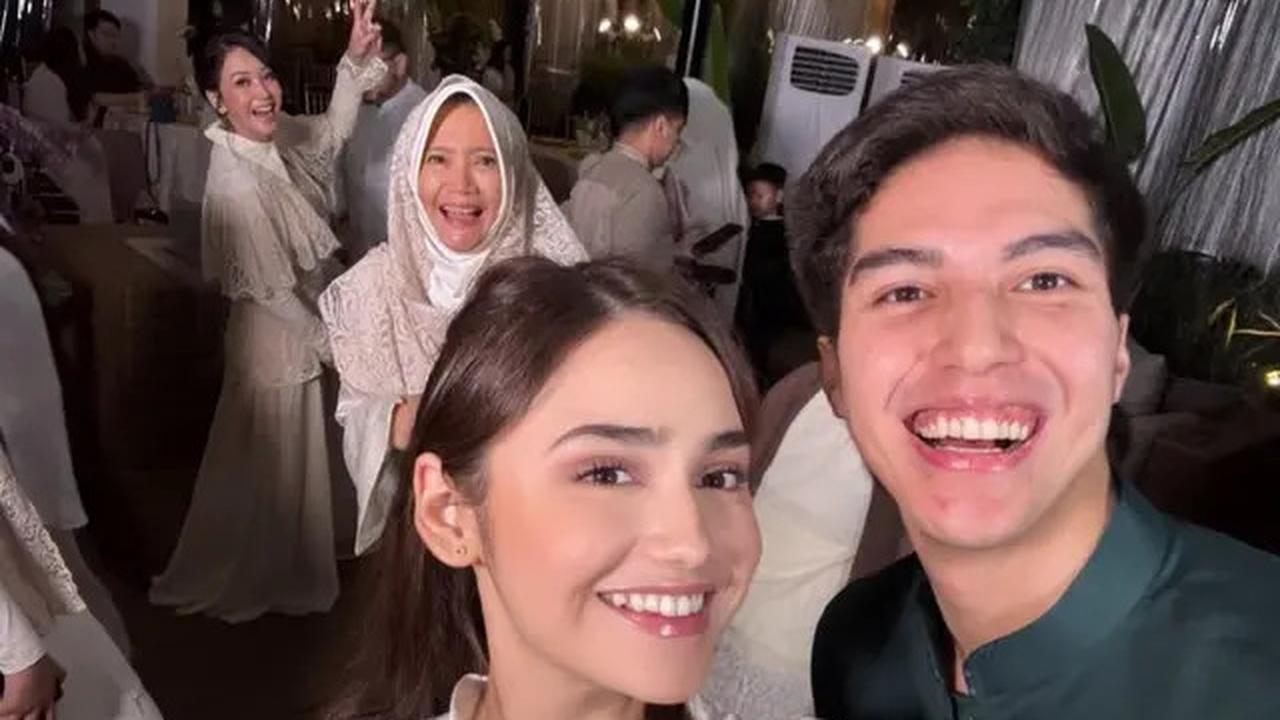 7 Potret Maia Estianty dan Calon Menantu di Momen Lebaran, Tissa Biani Absen