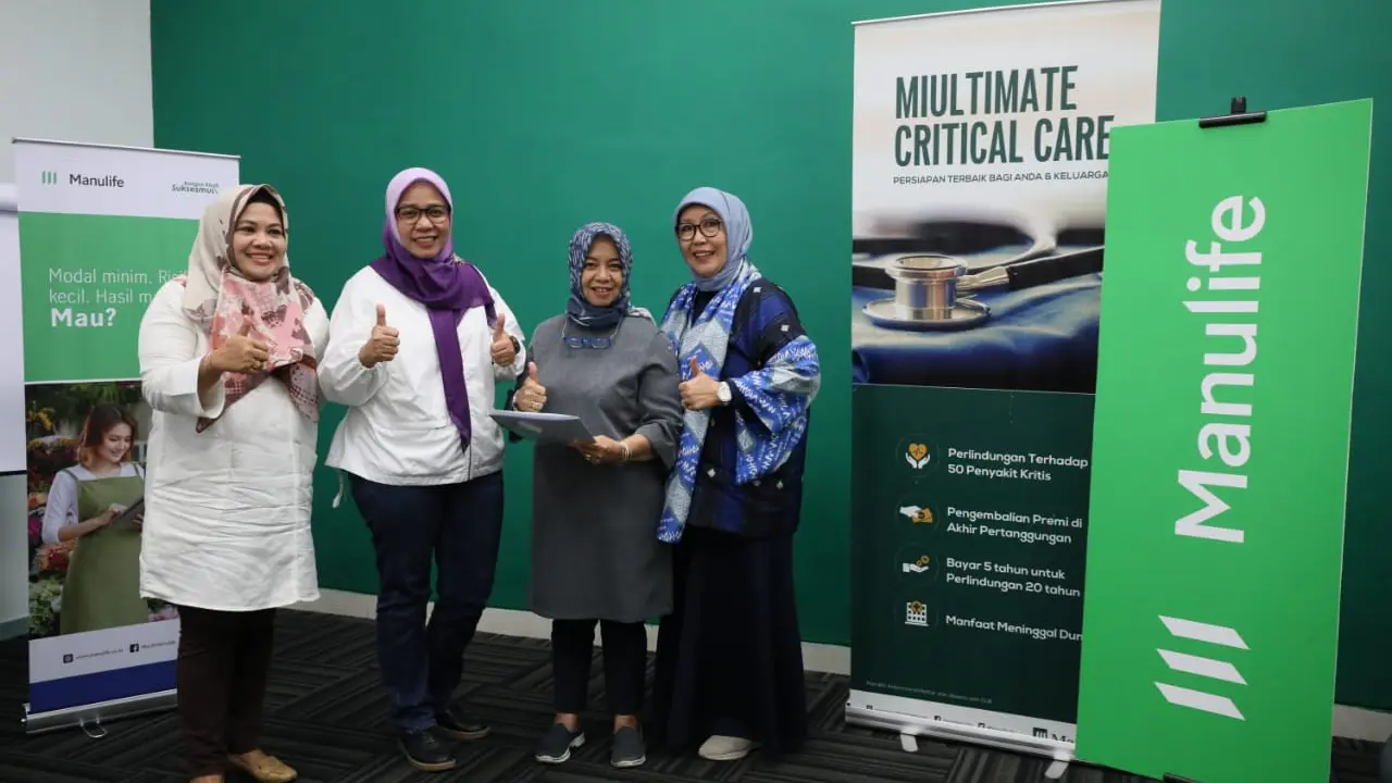 Para agen PT Asuransi Jiwa Manulife Indonesia. Dok Manulife