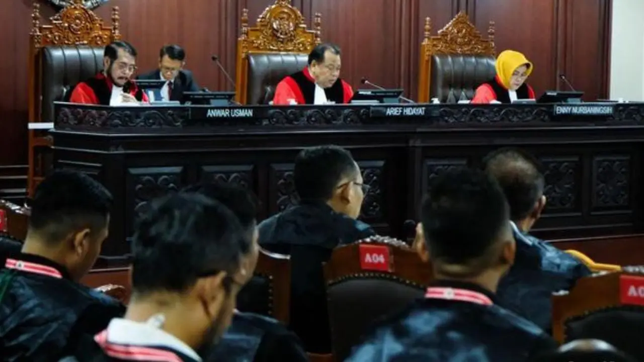 Sidang lanjutan dengan perkara Perselisihan Hasil Pemilihan Bupati dan Wakil Bupati Tahun 2024 digelar Kamis 30 Januari 2025 (Istimewa)