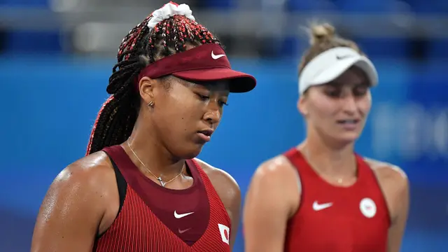 Foto: Kejutan Olimpiade Tokyo 2020, Petenis Nomor Dua Dunia, Naomi Osaka Pulang Cepat dari Kampung Sendiri