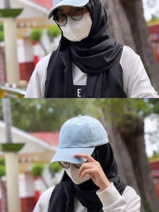 hijab bertopi