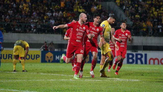 Penyerang Persija Jakarta, Michael Krmencik.