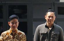 FOTO: Gibran dan AHY Kompak Bungkam Usai Gelar Pertemuan Tertutup