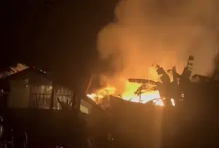 Kompleks vila di Bali ludes terbakar. (Istimewa)