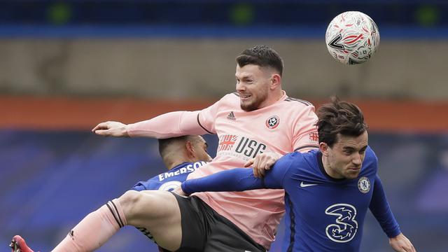 FOTO: Chelsea Singkirkan Sheffield United 2-0 dan Lolos ke Semifinal Piala FA - Oliver Burke; Ben Chilwell