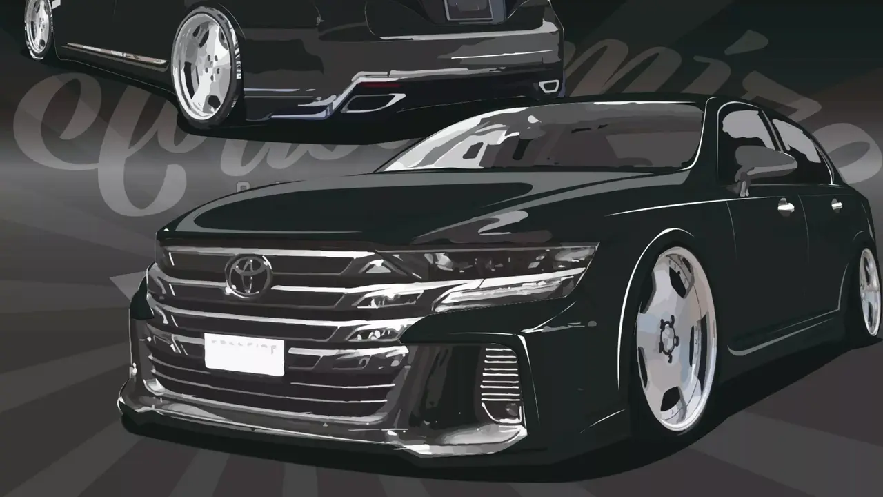 NATS 2025 Projects Toyota Vellfire Sedan (Carscoop)
