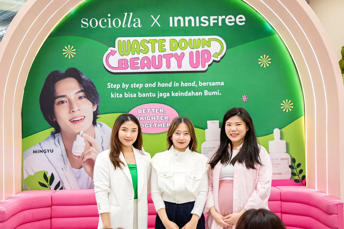 Sociolla Waste Down Beauty Up X INNISFREE
