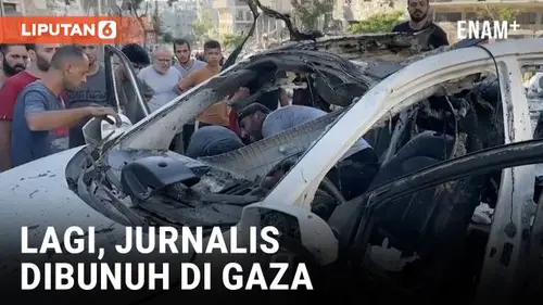 VIDEO: Dua Jurnalis Al-Jazeera Tewas dalam Serangan Israel di Gaza Utara